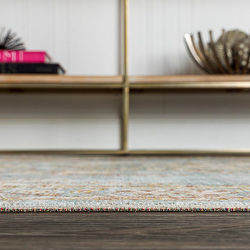 Khilana Floral Medallion Area Rug
